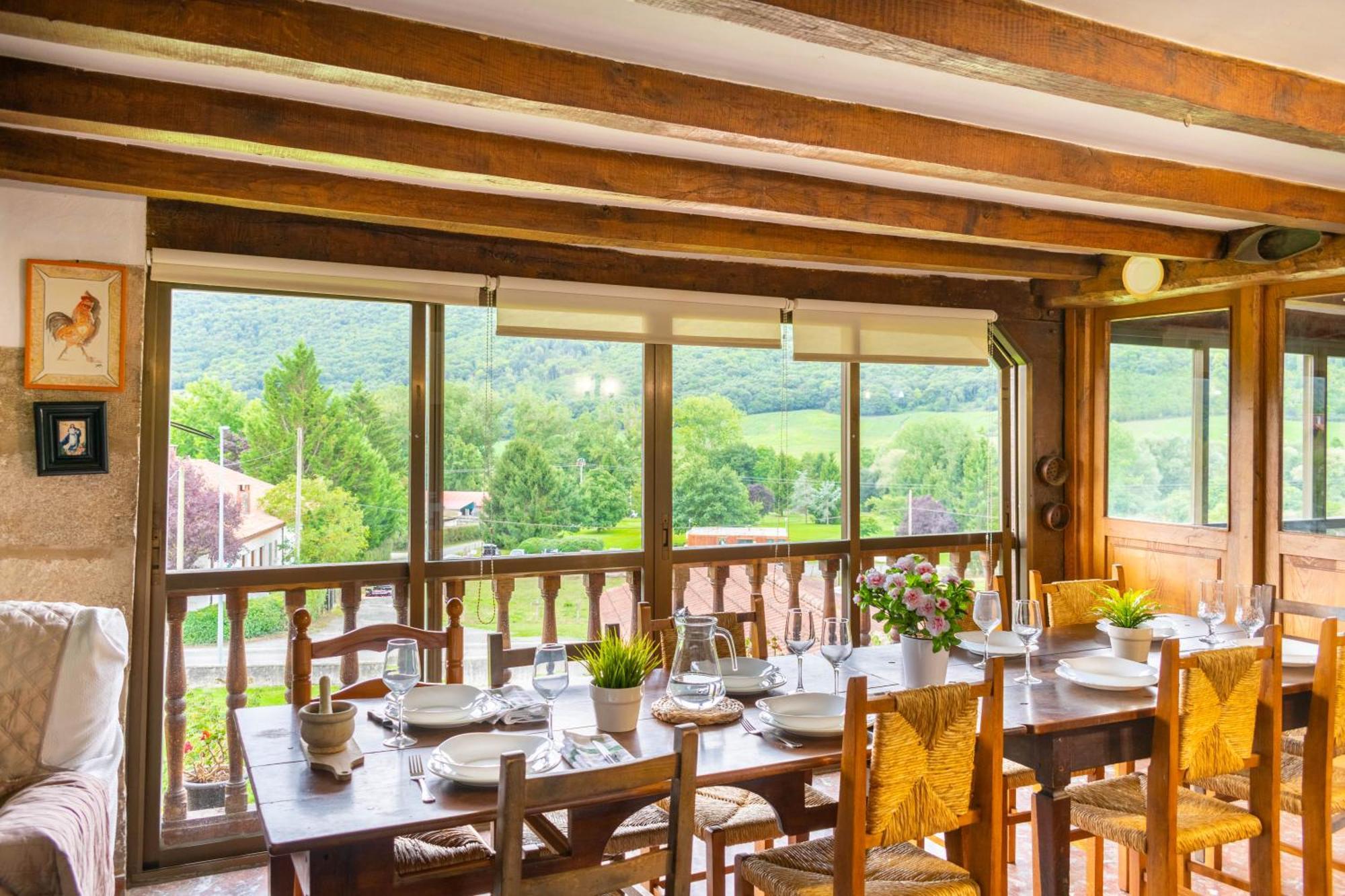 Casa Rural Arotzenia, Hogar Rustico En Pleno Valle De La Ulzama Lizaso Luaran gambar