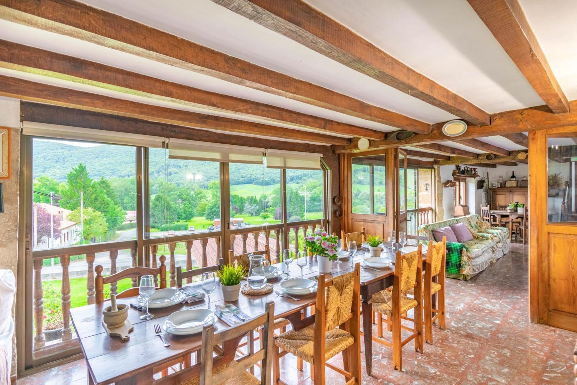 Casa Rural Arotzenia, Hogar Rustico En Pleno Valle De La Ulzama Lizaso Luaran gambar